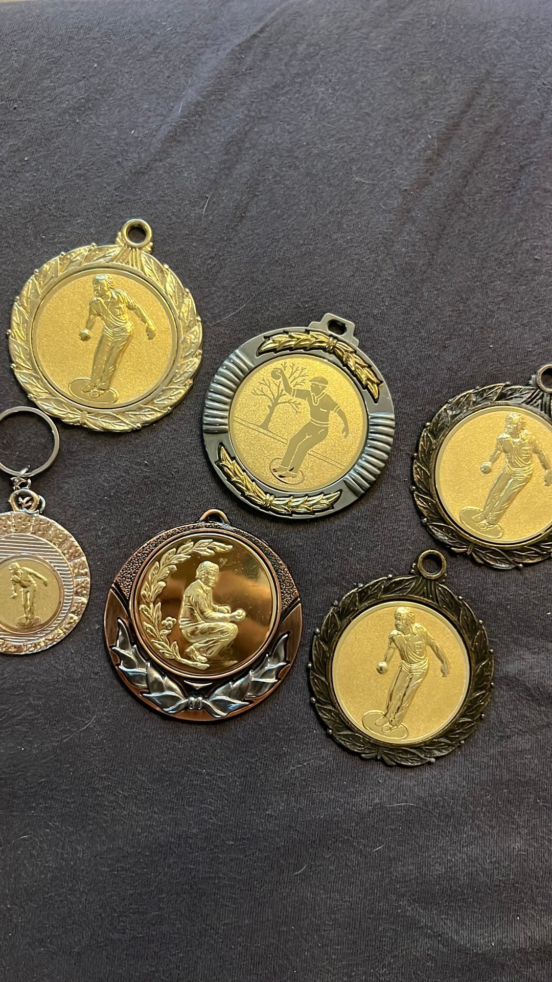 6 Jeux de Boules Medailles, Ophalen of Verzenden