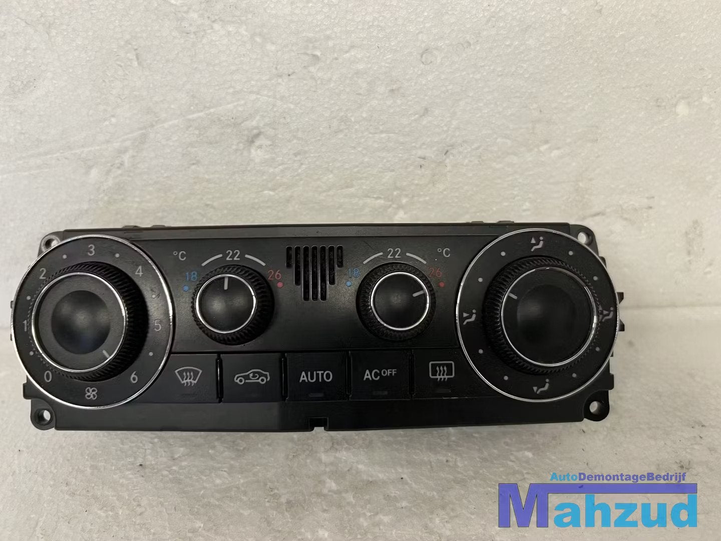 MERCEDES C-KLASSE W203 w209 Kachel bedieningspaneel 2000-200, Gebruikt, Mercedes-Benz AG, Mercedes-Benz, Ophalen of Verzenden