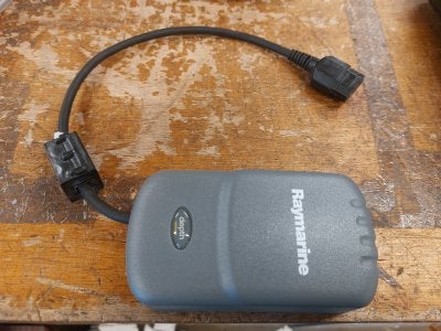 Raymarine Tranducer pod depth, Niet ingevuld, Gebruikt, Niet ingevuld, Niet ingevuld