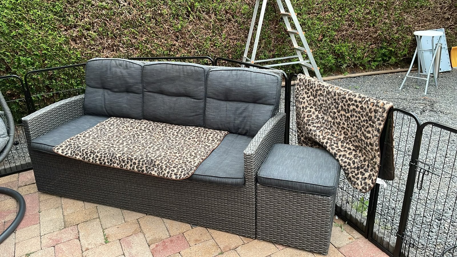 Lounge set, Tuin en Terras, Ophalen, Zo goed als nieuw