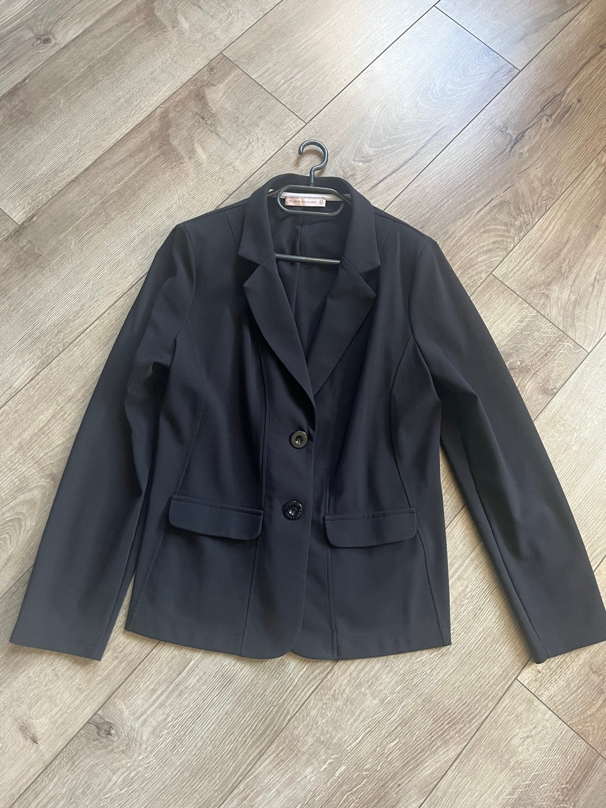 Studio Anneloes blazer, Maat XL, Zwart, Maat 46/48 (XL) of groter, Ophalen of Verzenden, Zo goed als nieuw