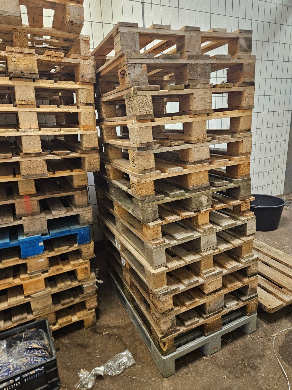 Diverse Pallets: 50 Europallets, 3 Plastic Pallets en meer, Ophalen of Verzenden