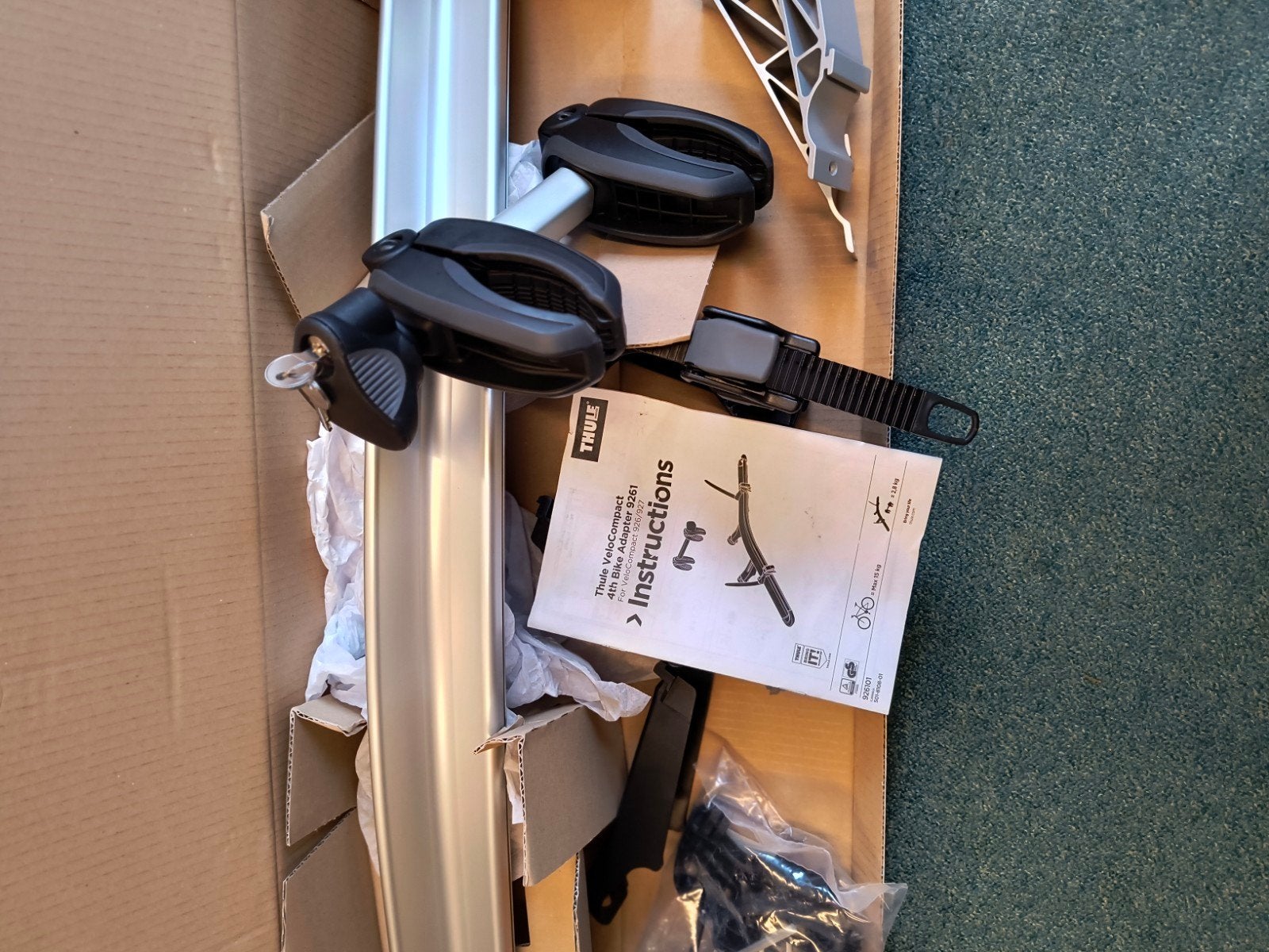 Nieuw Thule VeloCompact 9261 4e fiets adapter, Minder dan 20 kg, Overige typen, Nieuw, Ophalen of Verzenden