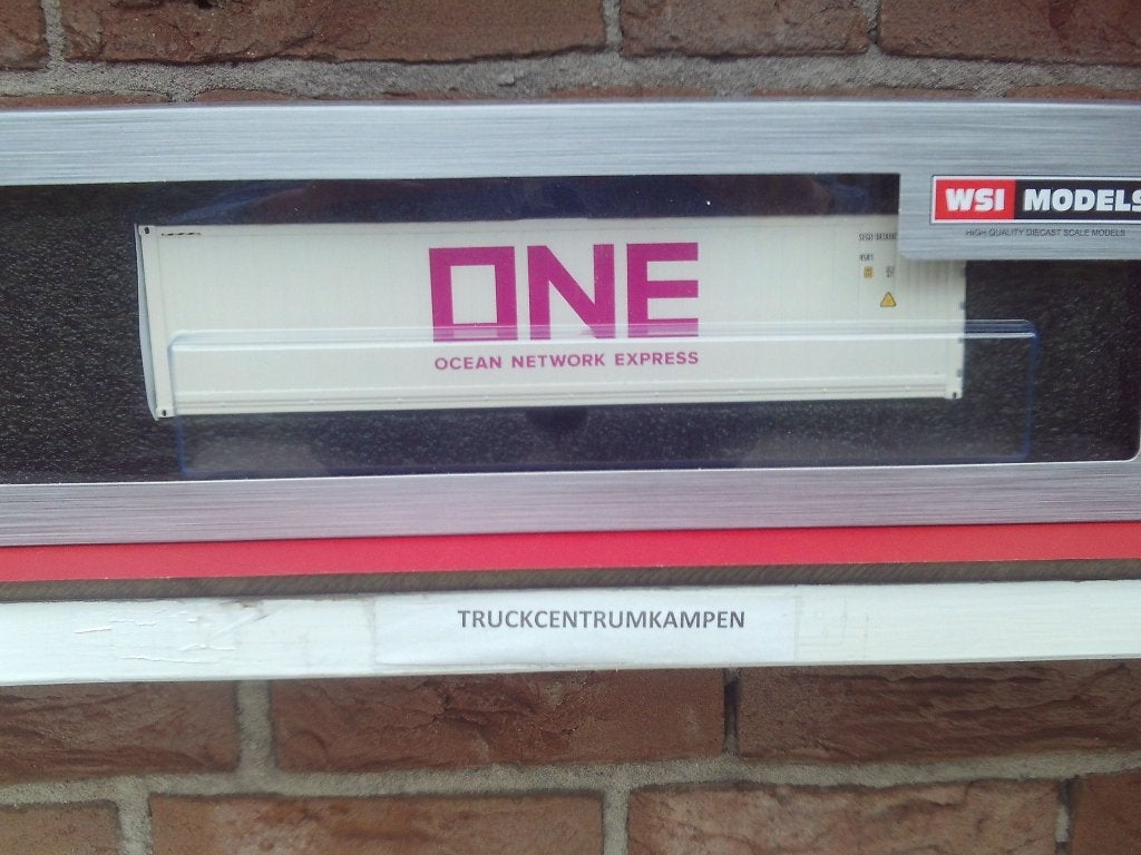 WSI  40  FT   Container   van   ONE., Ophalen of Verzenden, Nieuw, Bus of Vrachtwagen, Wsi