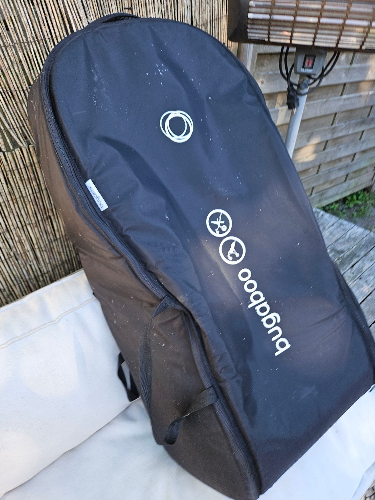 Bugaboo reiskoffer/transporttas voor kinderwagen + wielen, Ophalen, Gebruikt, Bugaboo