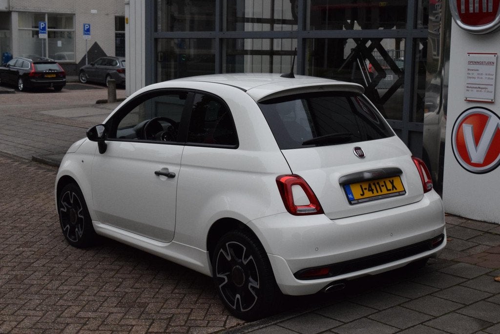 Fiat 500 1.2 Sport|Nav|Cruise|Carplay|PDC|TFT|16"|, Auto's, Voorwielaandrijving, Stof, Gebruikt, 4 cilinders