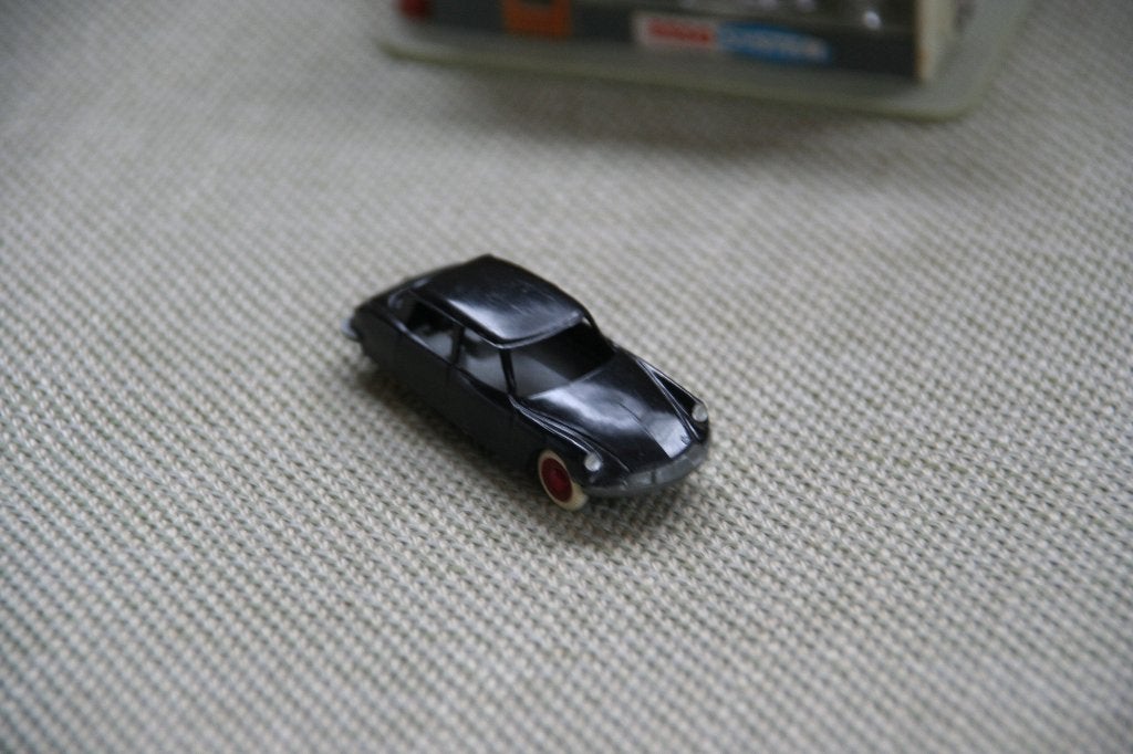 JOUEF 1:87, Citroen DS19 zwart (6), Ophalen of Verzenden, Zo goed als nieuw, Auto, Overige merken