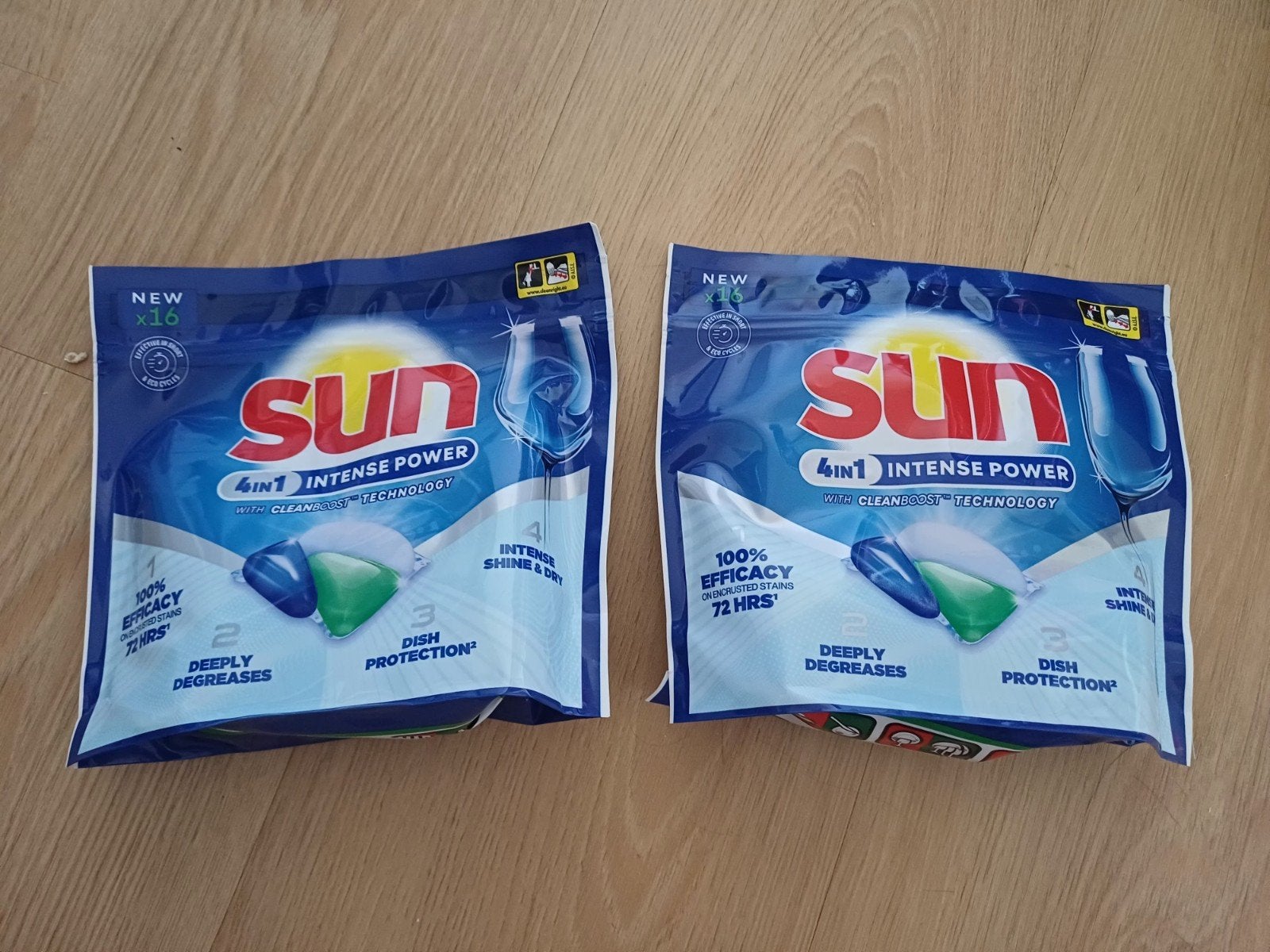 sun 4in1 wastableten (dishwasher tablets), Ophalen