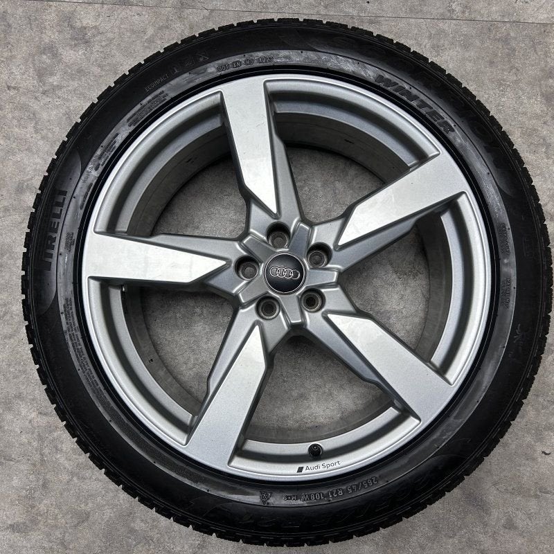 21 inch originele velgen + winterbanden Audi E-Tron, Gebruikt, -, 265 mm, -