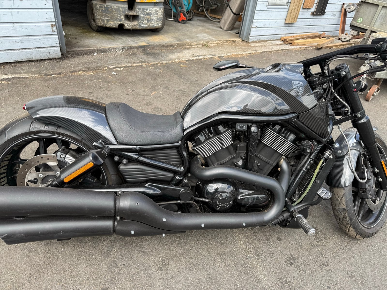 Harley Davidson Night Rod Special VRSCdx - Unieke Custom, 2 cilinders, Sportuitlaat, Gebruikt, Particulier