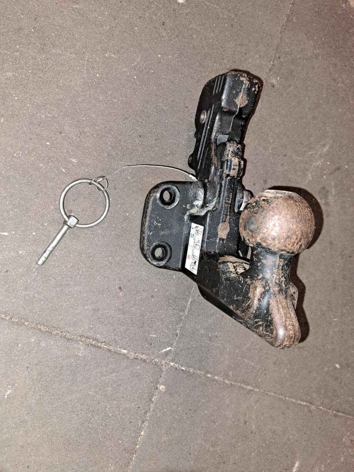 Pommier Type 70CR Combinatie Trekhaak / Vangmuil (3.5T), Ophalen of Verzenden, Gebruikt