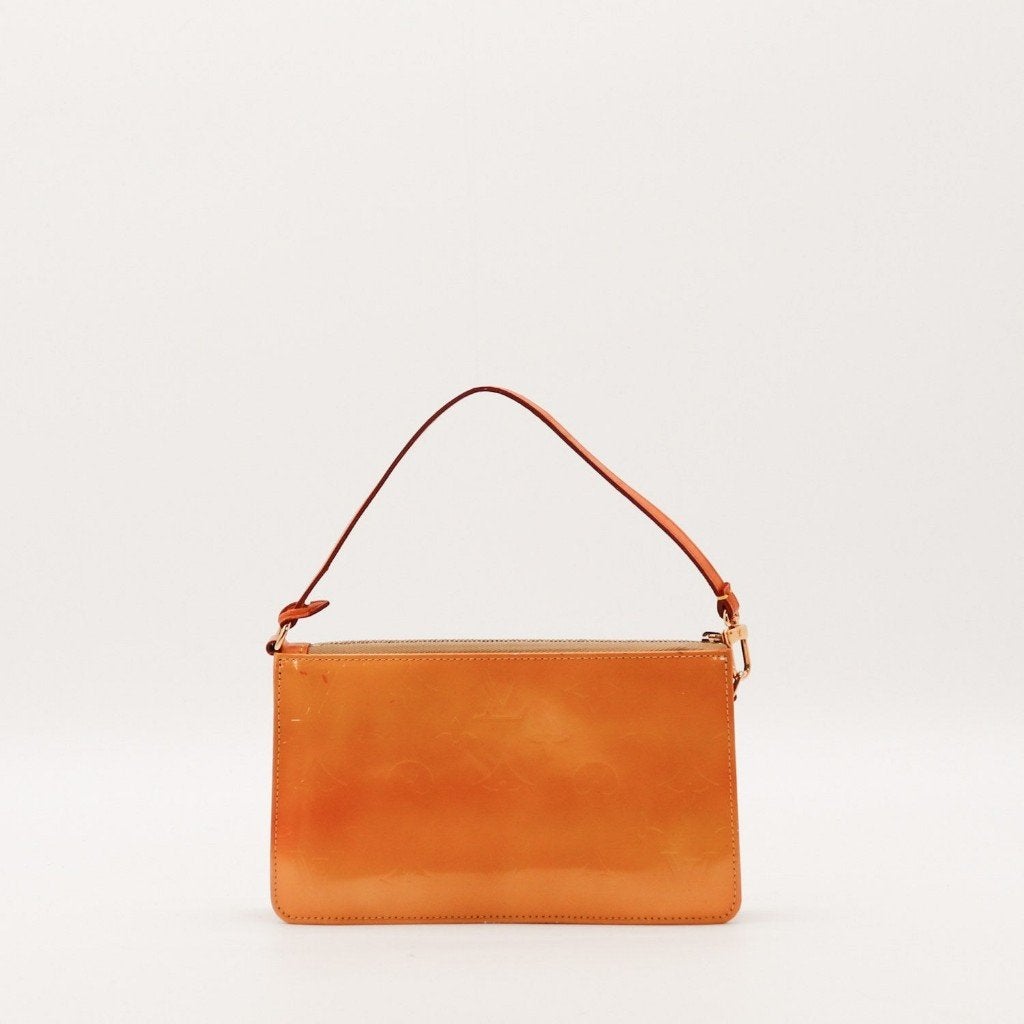 Louis Vuitton Vernis Lexington clutch, Verzenden, Gebruikt, Bruin, Avondtasje
