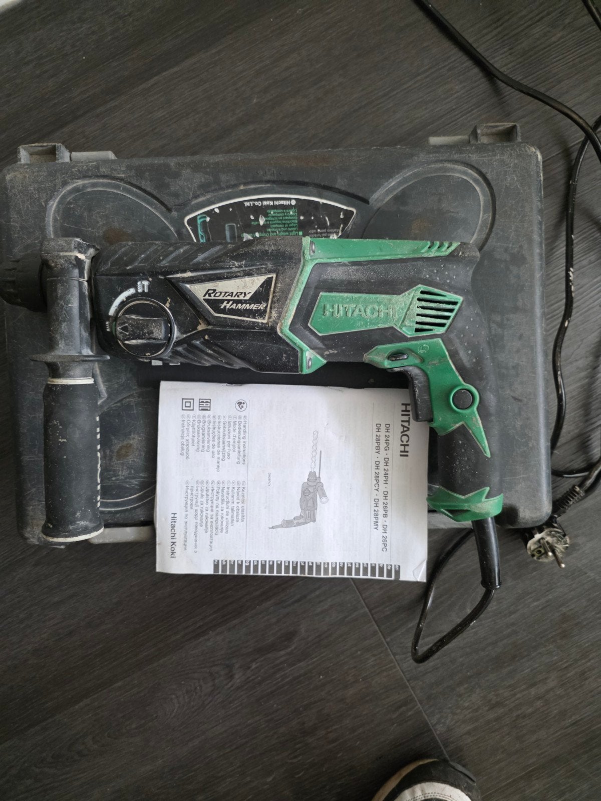 Hitachi boorhamer, Ophalen of Verzenden, Gebruikt, Boor- en/of Breekhamer