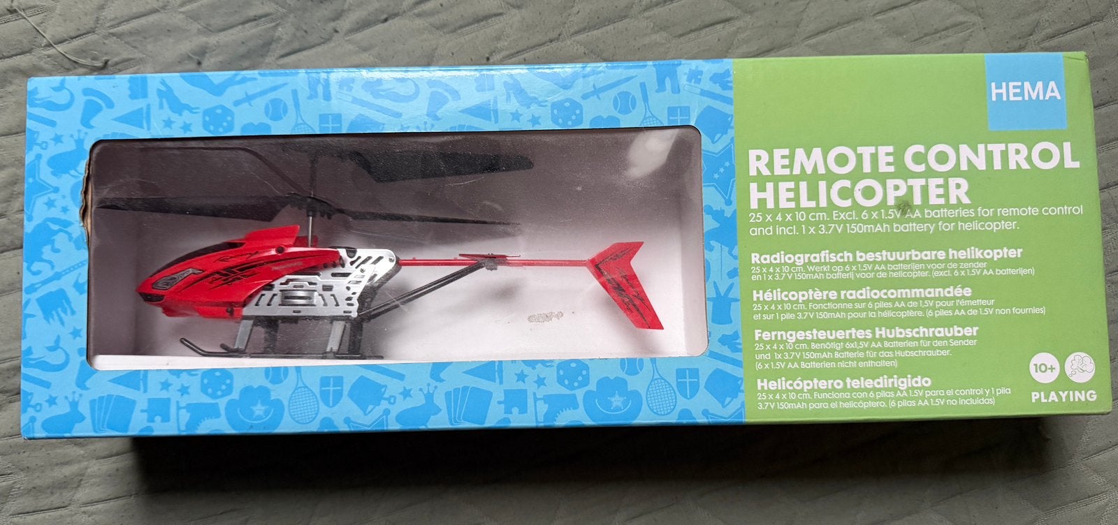 Helicopter, Ophalen, Zo goed als nieuw