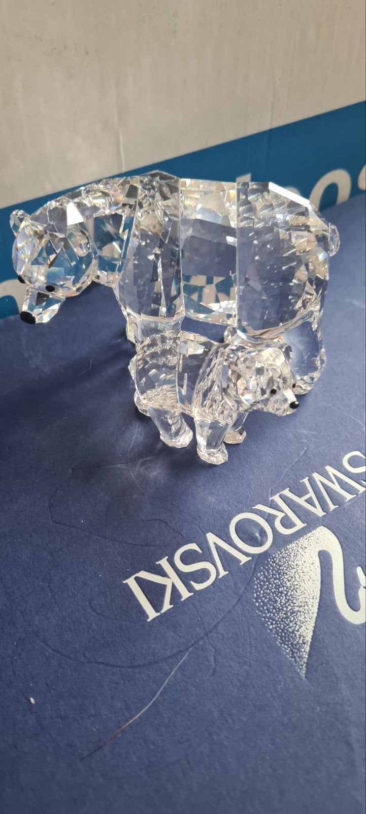Swarovski Moeder Beer met Broertje Beer, Ophalen of Verzenden, Zo goed als nieuw