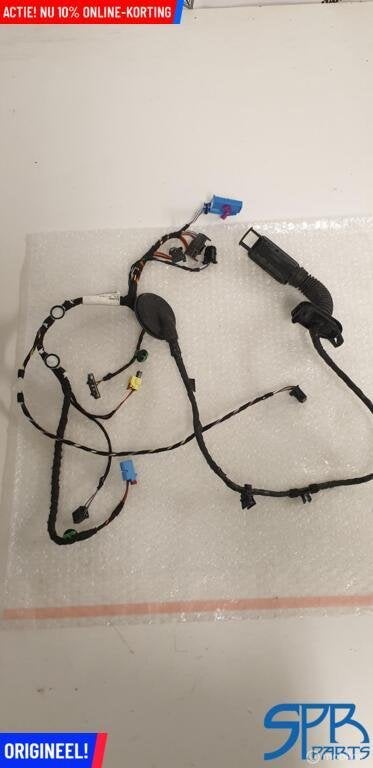 GOLF 7 RECHTSVOOR DEUR KABEL Kabelboom EL INKLAPBAAR SPIEGEL, Volkswagen, Nieuw, Ophalen of Verzenden, Volkswagen