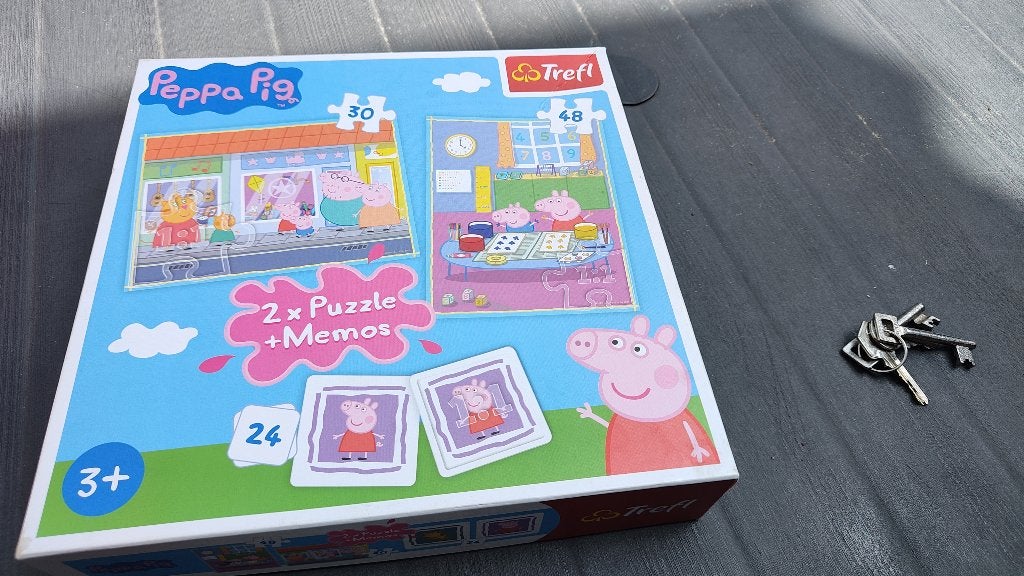 Peppa Big, Ophalen, 10 tot 50 stukjes, Zo goed als nieuw, 4 tot 6 jaar