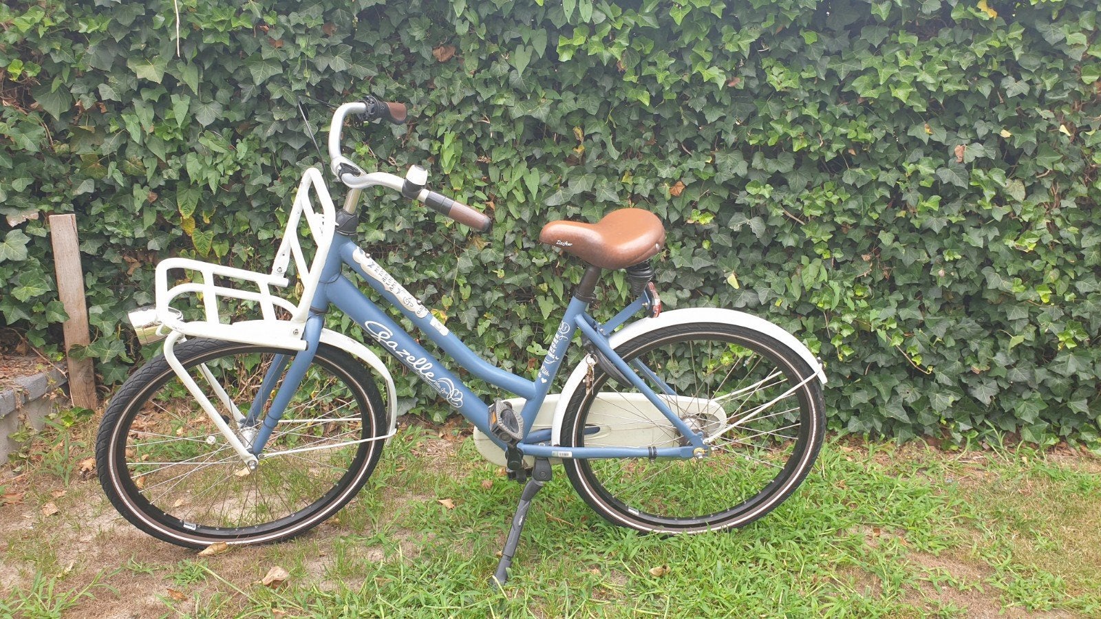 Gazelle Miss Grace meisjesfiets 24 inch met voordrager, Ophalen, Velgrem, Versnellingen, Gazelle