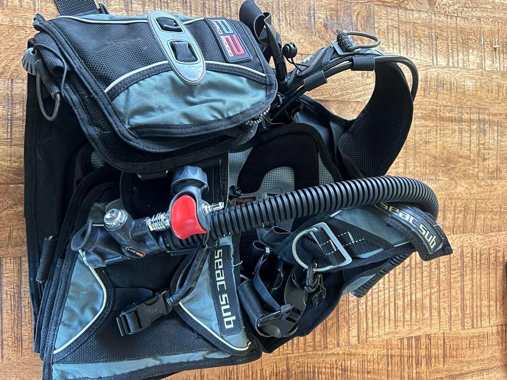 Seac Sub Pro 2000 trimvest (BCD) maat XS, Ophalen of Verzenden, Zo goed als nieuw, Trimvest of Wing