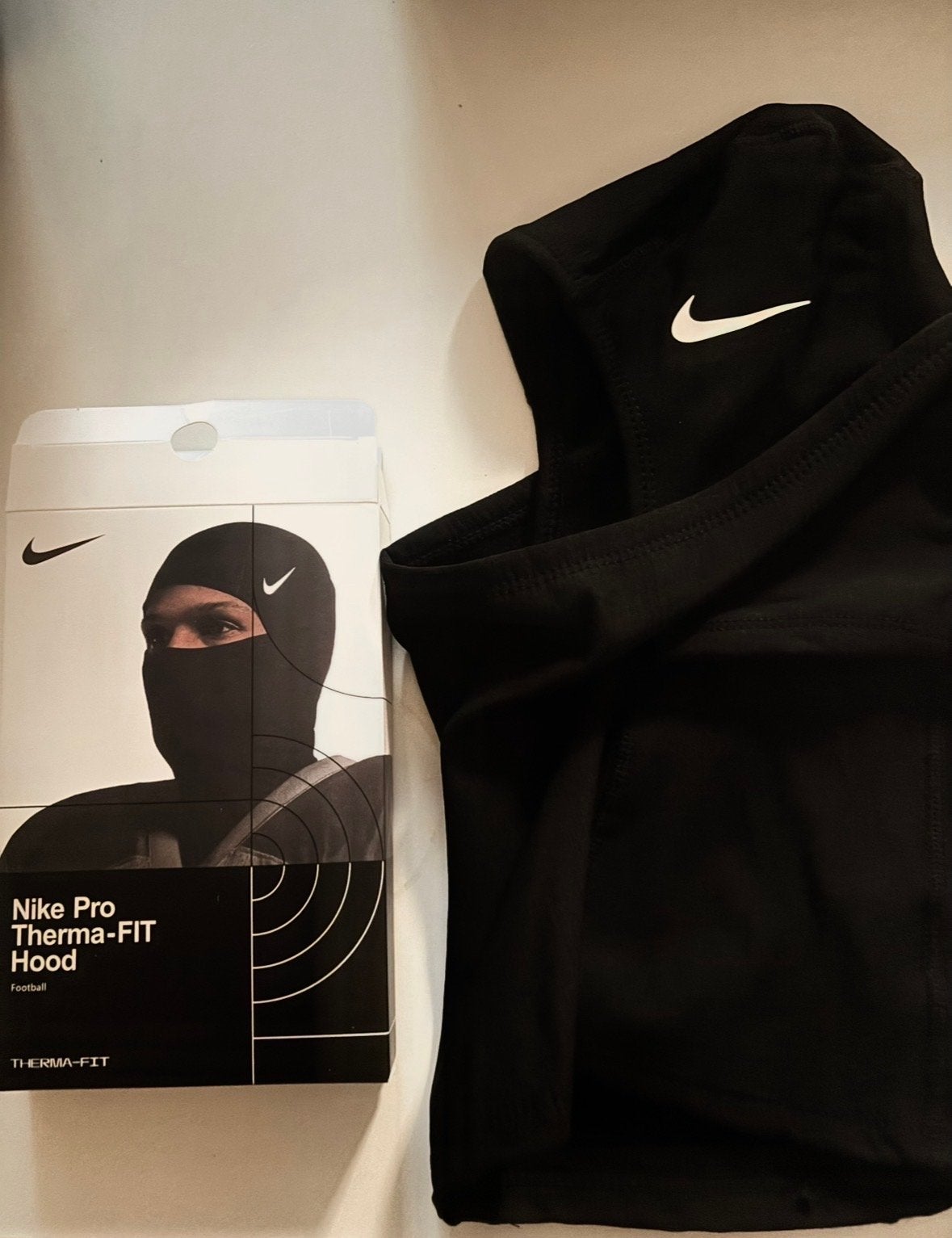 Nieuwe Nike Pro Therma-FIT Hood Balaclava - Zwart, Kleding | Heren, Ophalen, Nieuw, Overige maten, Muts