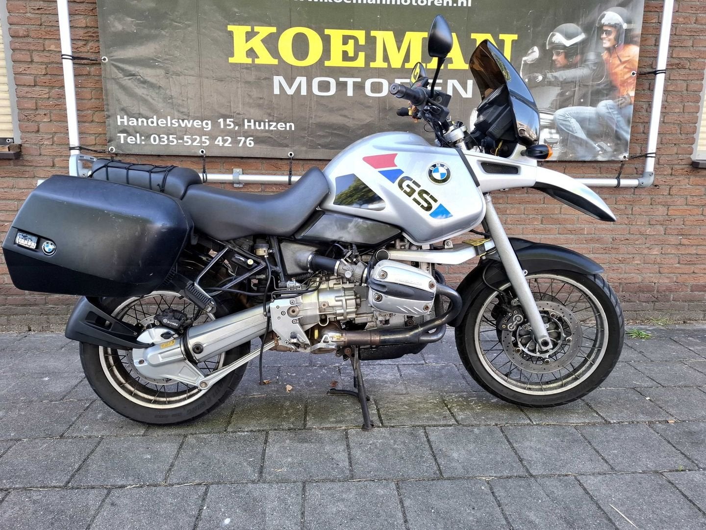 BMW R 1100 GS (1997) R1100GS R1100 koffers, 1085 cc, 2 cilinders, Motorrijbewijs A, Bedrijf