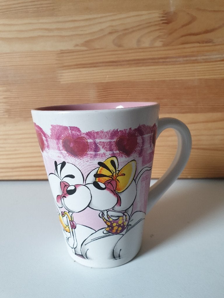 Beker - Diddl - Verzoen Beker..., Verzamelen, Diddl, Ophalen of Verzenden, Diddl, Gebruikt, Servies