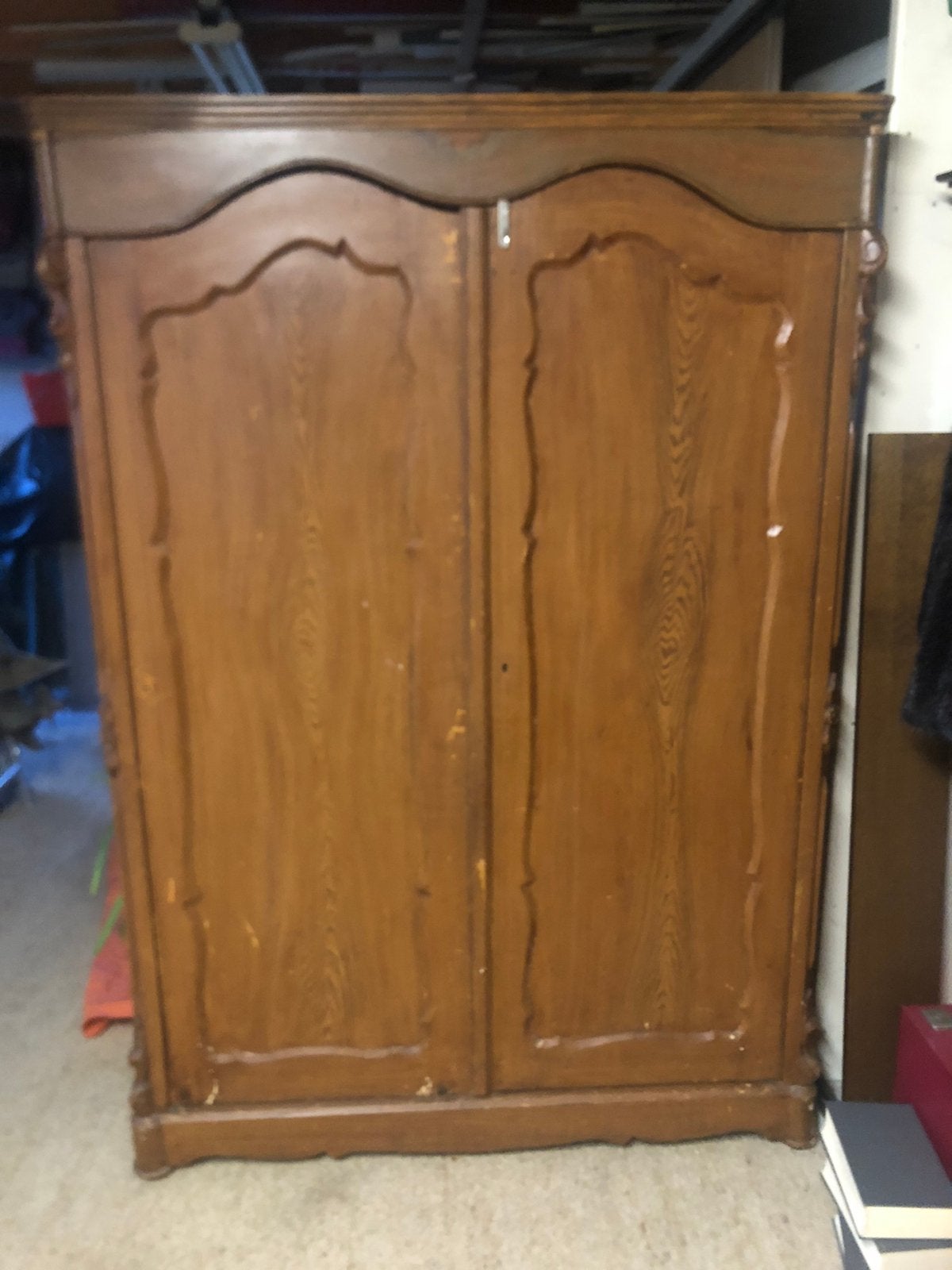Grenen kast, Antiek en Kunst, Ophalen