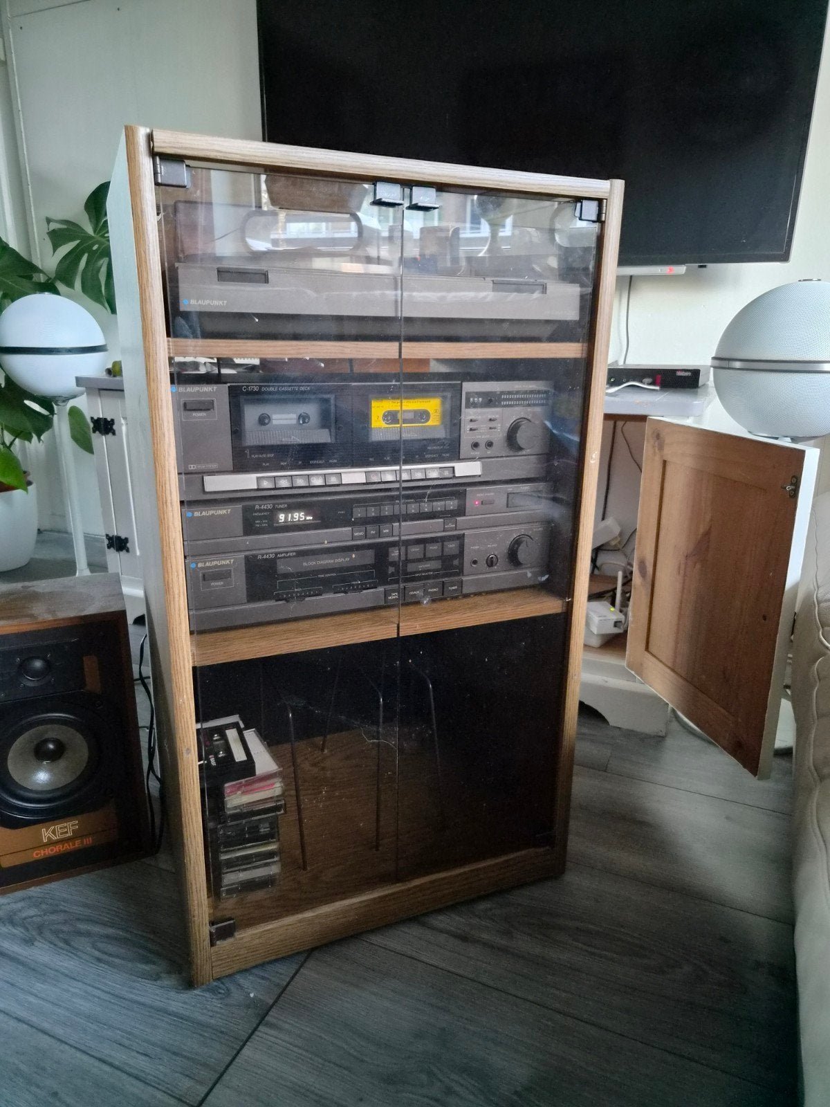 Blaupunkt Vintage stereo set pick up radio, Tuner of Radio, Gebruikt, Losse componenten, Ophalen
