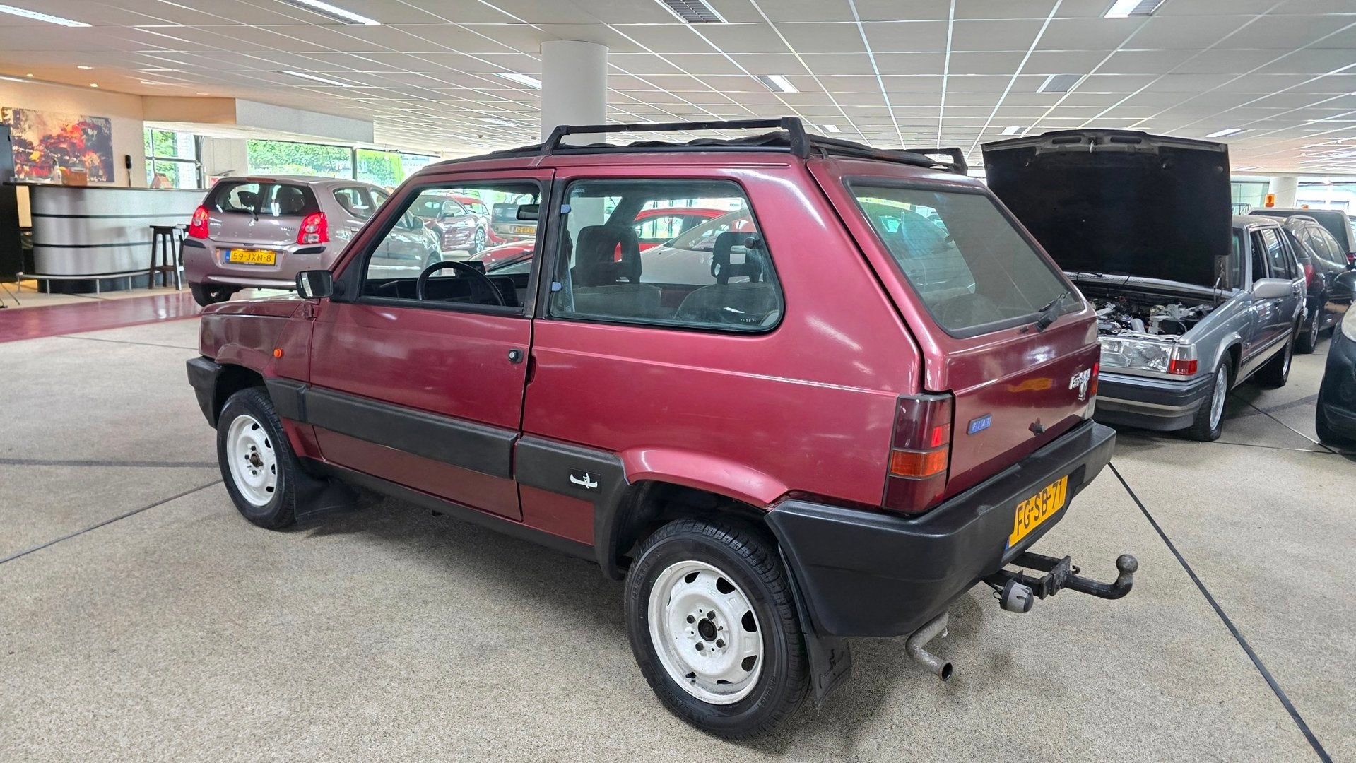 Fiat Panda 1000 4x4 Young, Auto's, Gebruikt, Open dak, 45 pk, Bedrijf