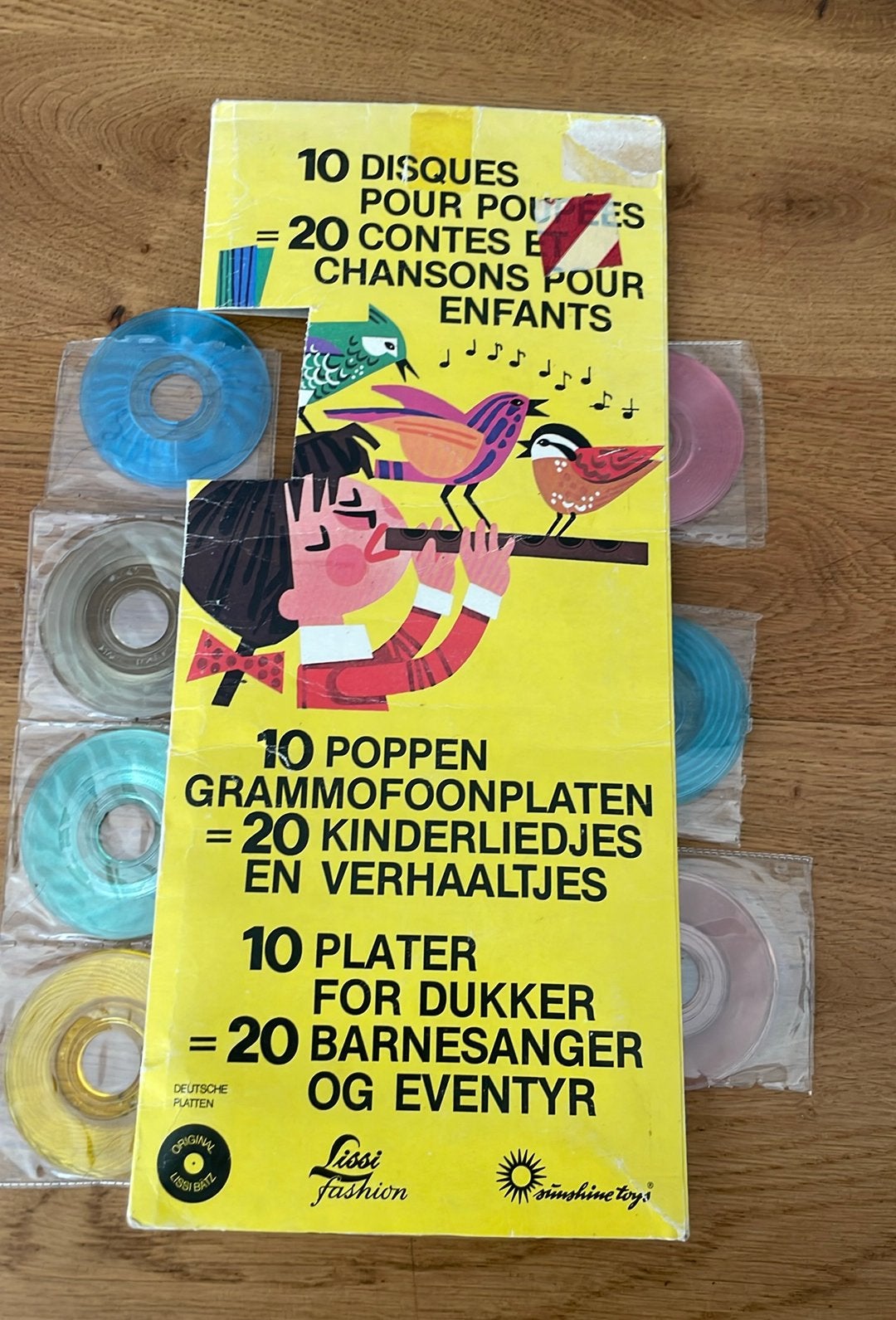 10 poppen grammofoonplaatjes voor Lissi Bätz, Ophalen of Verzenden, Overige typen