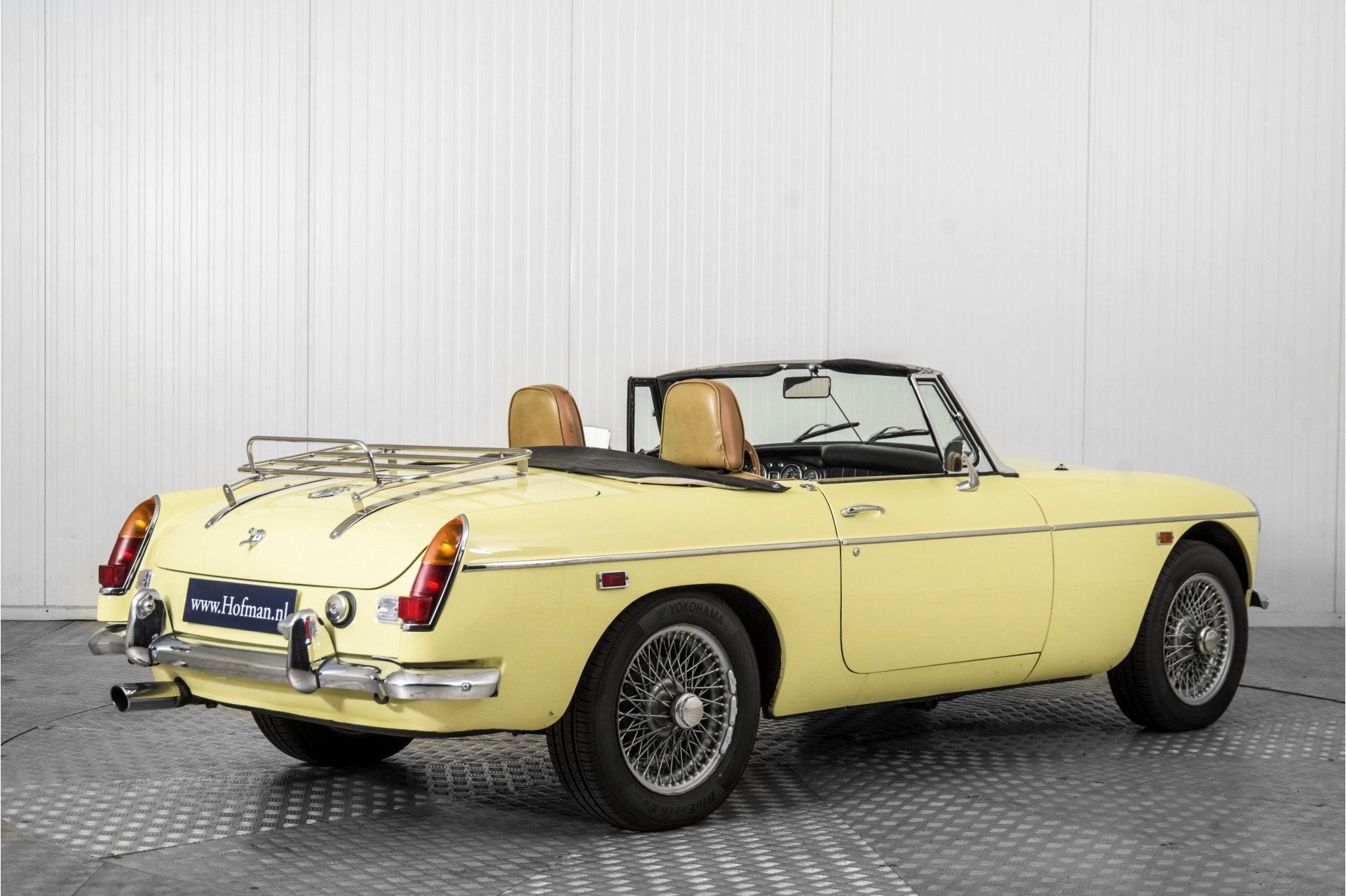 MG C MGC spaakwielen automaat (bj 1969), Automaat, Cabriolet, Geel, Bedrijf