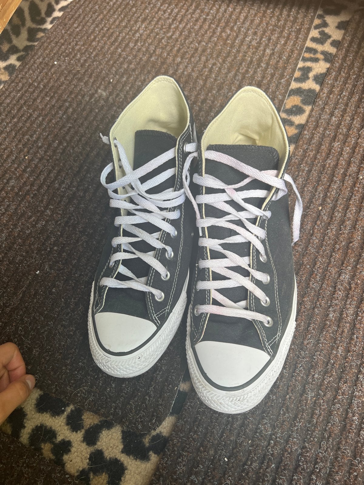 Zwarte Converse All Stars - Zo goed als nieuw (Maat 45), Kleding | Heren, Schoenen, Zwart, Ophalen of Verzenden, Sneakers of Gympen