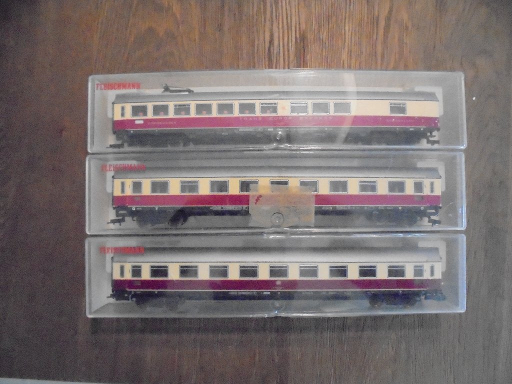 Fleischmann H0 5160/5162/5163 lezen, Gebruikt, Gelijkstroom, Fleischmann, Wagon