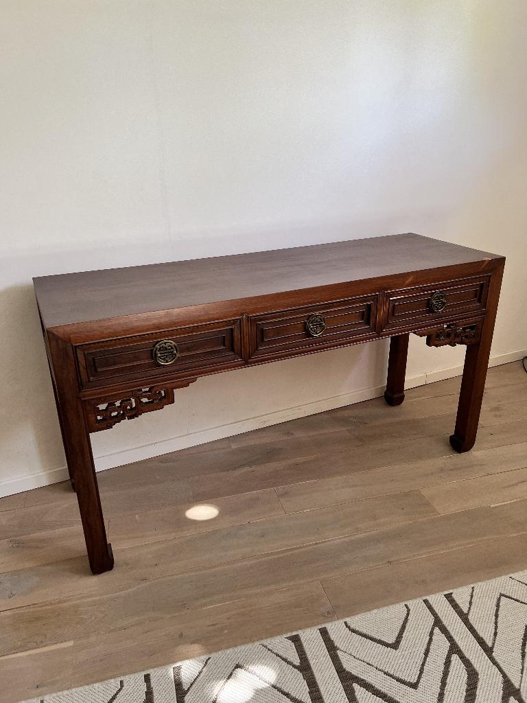 Prachtige Oosterse side table, Antiek en Kunst, Ophalen