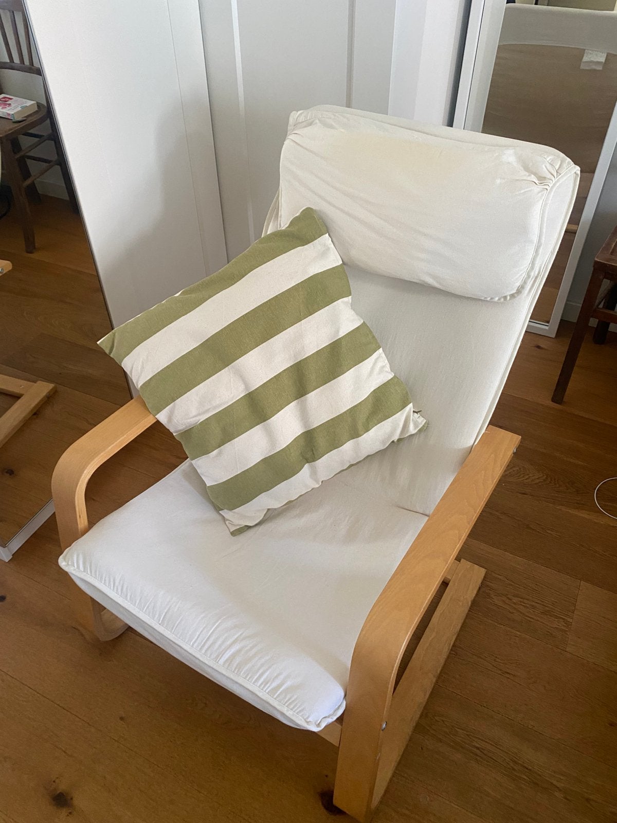 Ikea POANG armchair, Huis en Inrichting, Ophalen, Zo goed als nieuw, 75 tot 100 cm