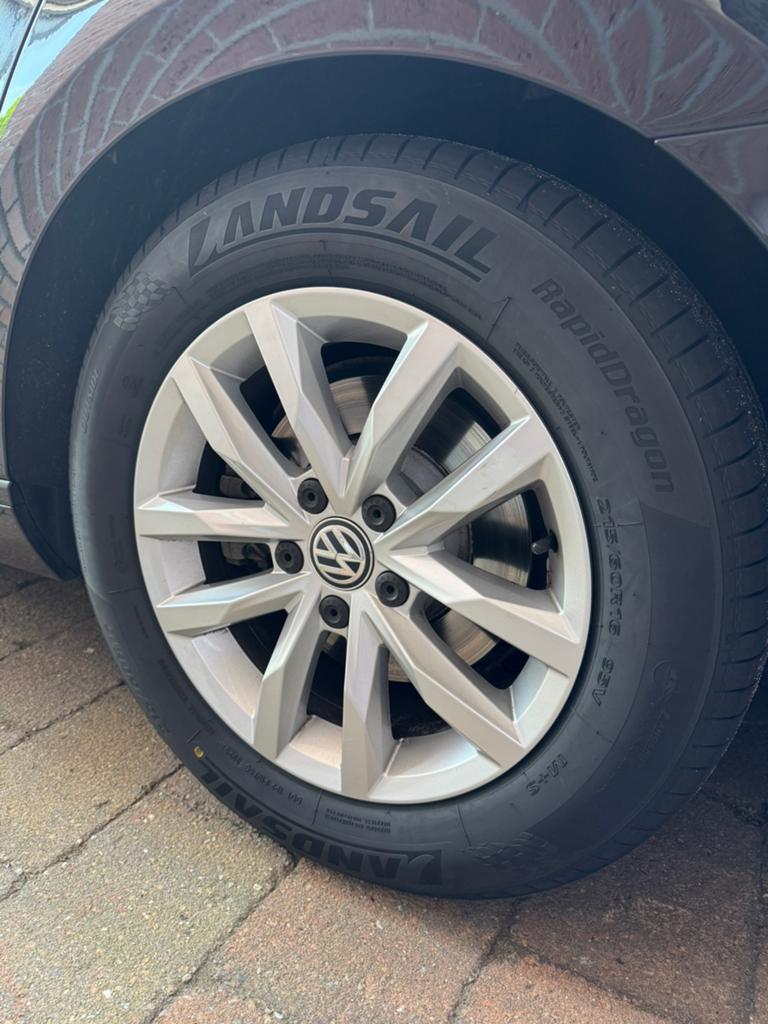 Originele 16 inch Volkswagen velgen 5x112 57.1 ET 43, Auto-onderdelen, Banden en Velgen, 16 inch, Banden en Velgen, Ophalen of Verzenden