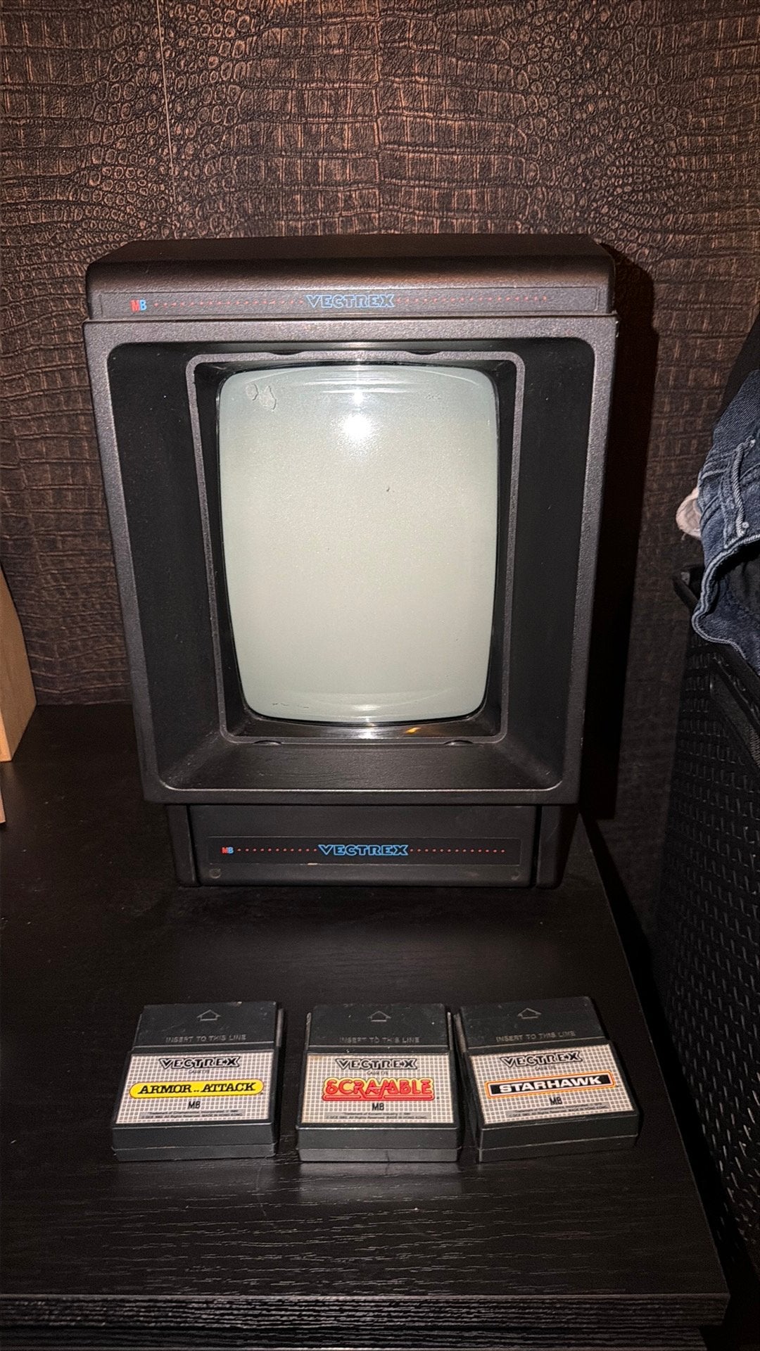 Vectrex met 3 spellen, Ophalen, Gebruikt, 1 speler, Eén computer