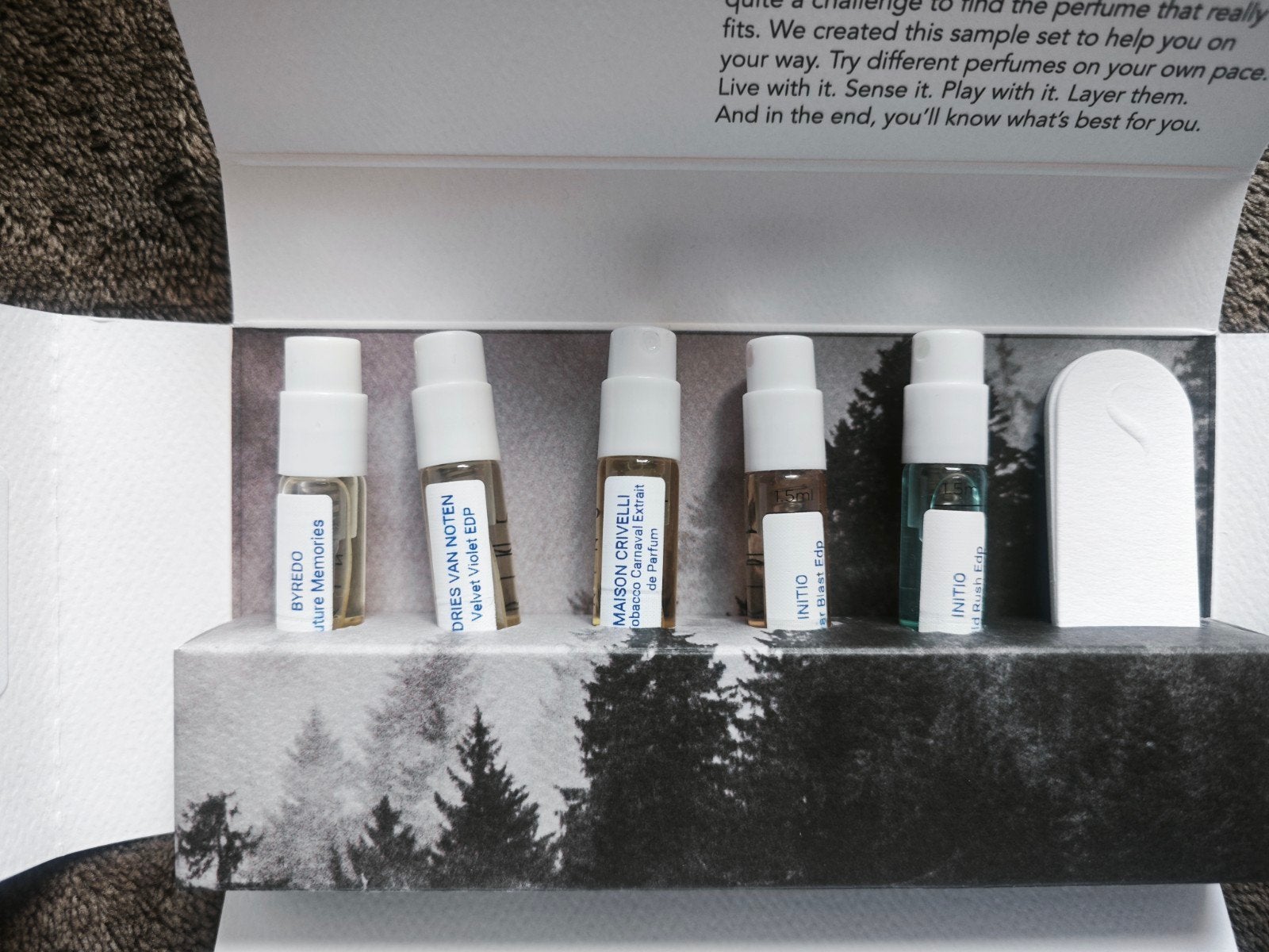 Parfum sample set Skins, Ophalen of Verzenden