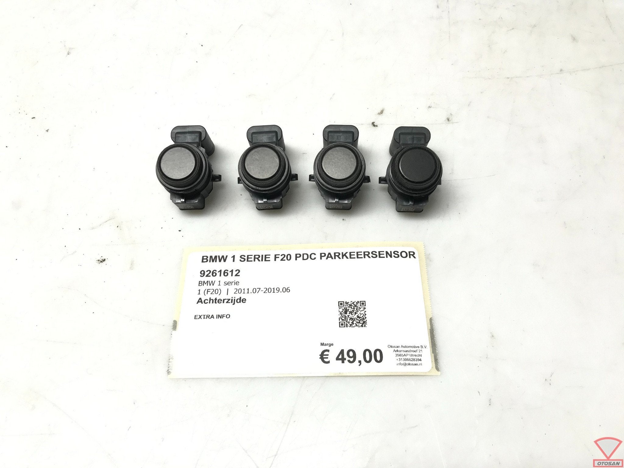 BMW 1 Serie F20 PDC Parkeersensor PDC Achter 9261612