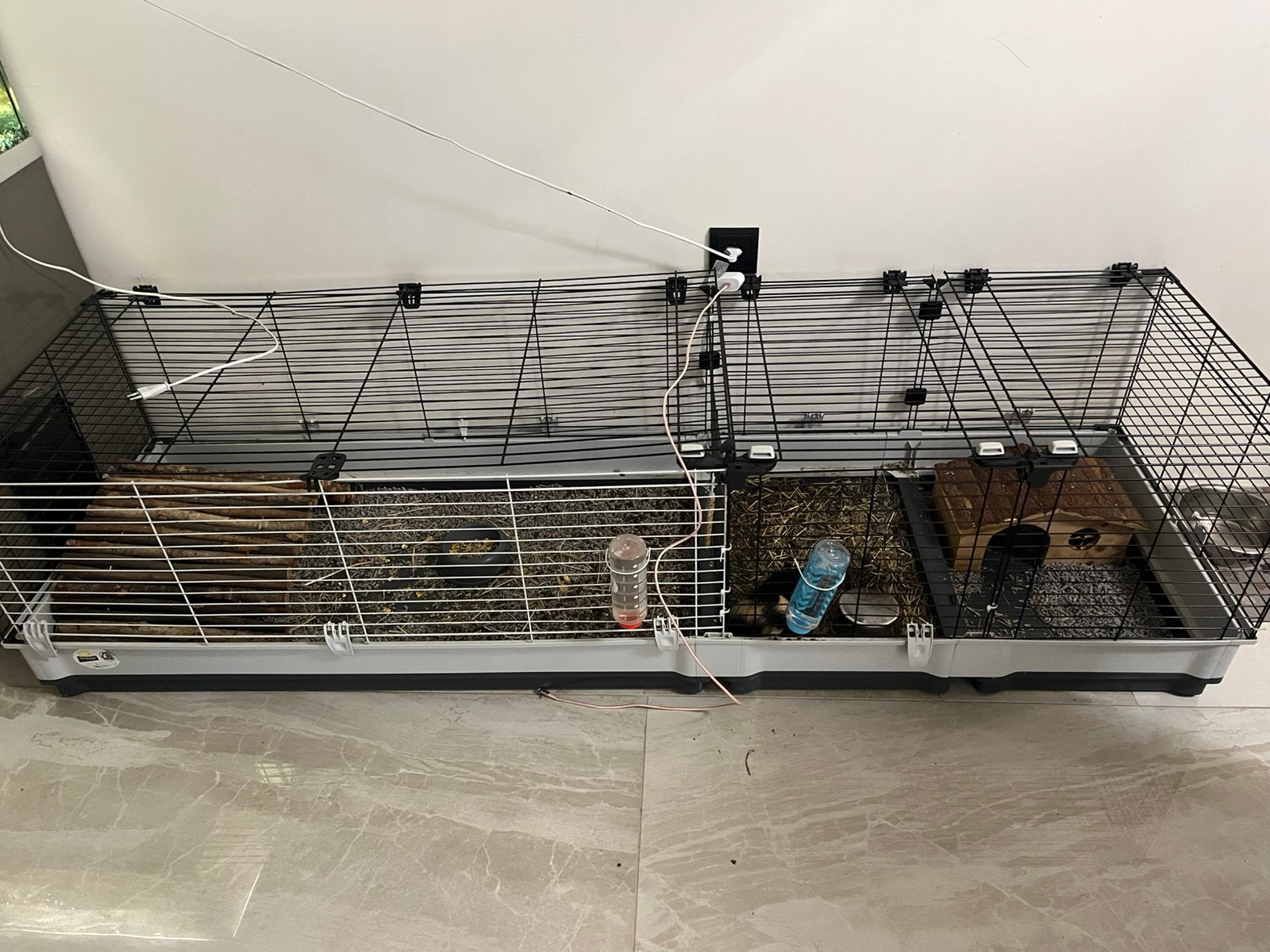 Cavia en kooi,s, Kooi, Zo goed als nieuw, 75 tot 110 cm, Cavia