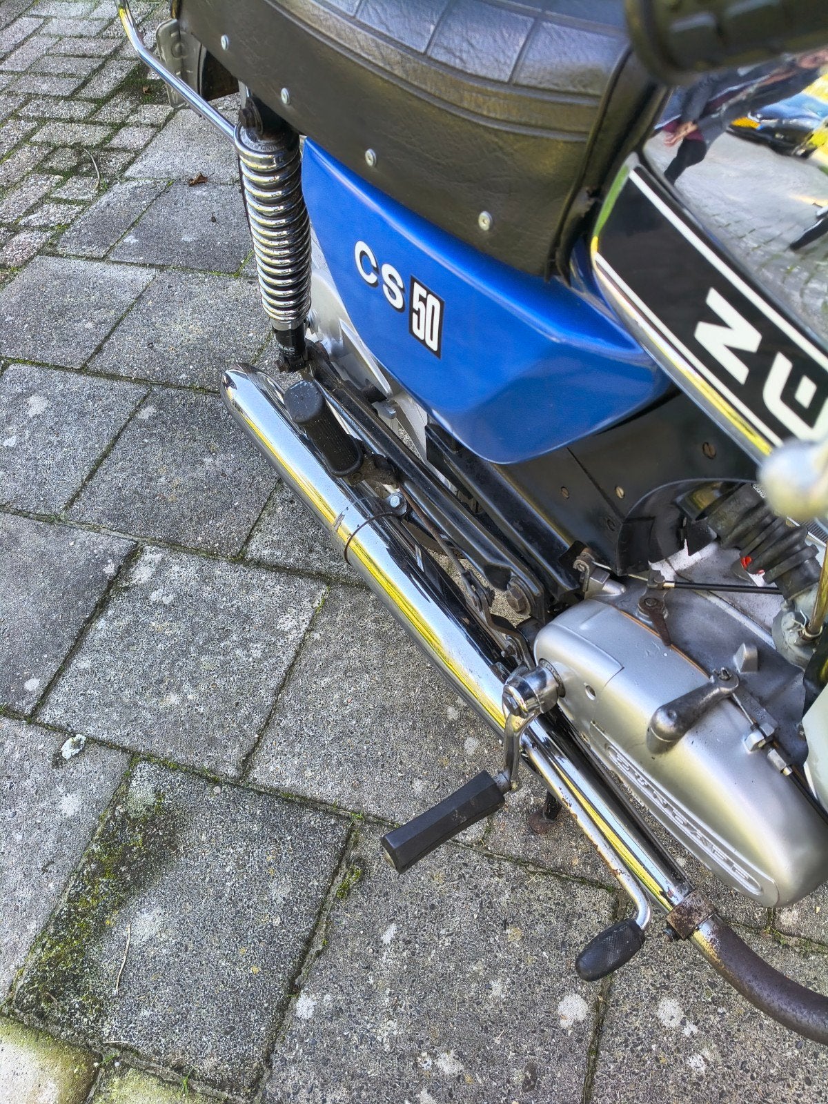 Zündapp CS 50 - Rijdt prima, met kleine gebreken, Ophalen of Verzenden, Gebruikt, CS50