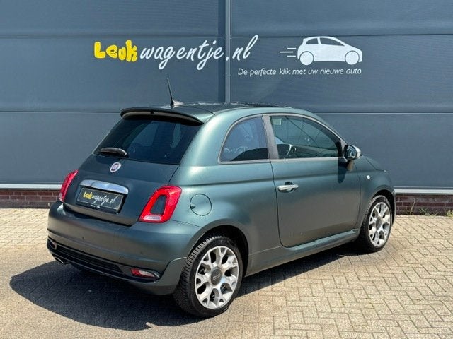 Fiat 500 1.2 Rockstar *carplay *cruise *climate *16 inch, Auto's, Voorwielaandrijving, Gebruikt, 4 cilinders, 4 stoelen