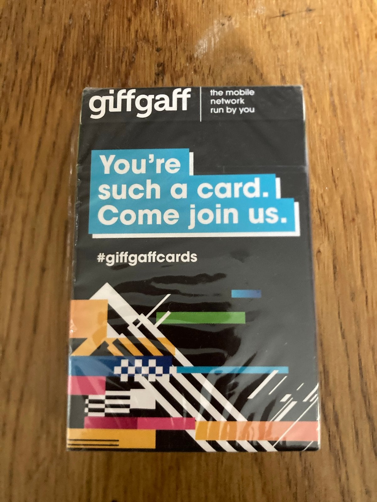 Giffgaff speelkaarten - Nieuw en verzegeld, Een of twee spelers, Ophalen of Verzenden, Nieuw