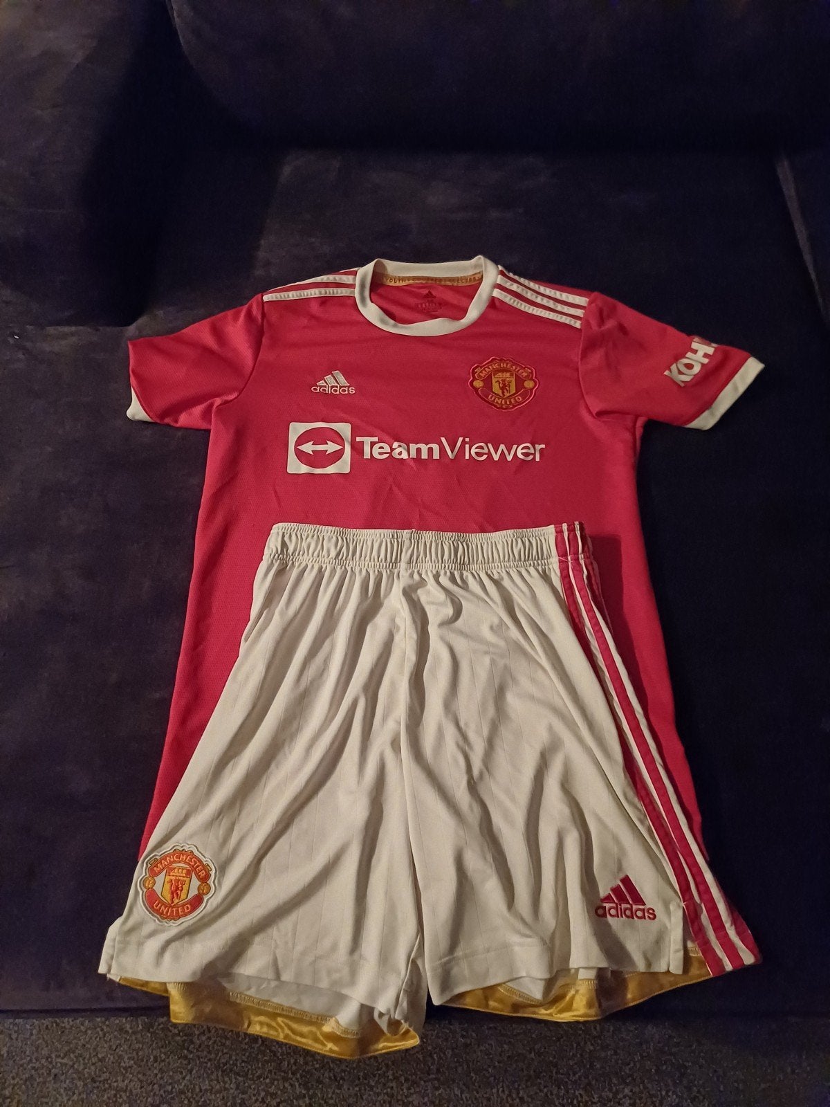 Cristiano Ronaldo tenue manchester united, Ophalen of Verzenden, Zo goed als nieuw, Shirt