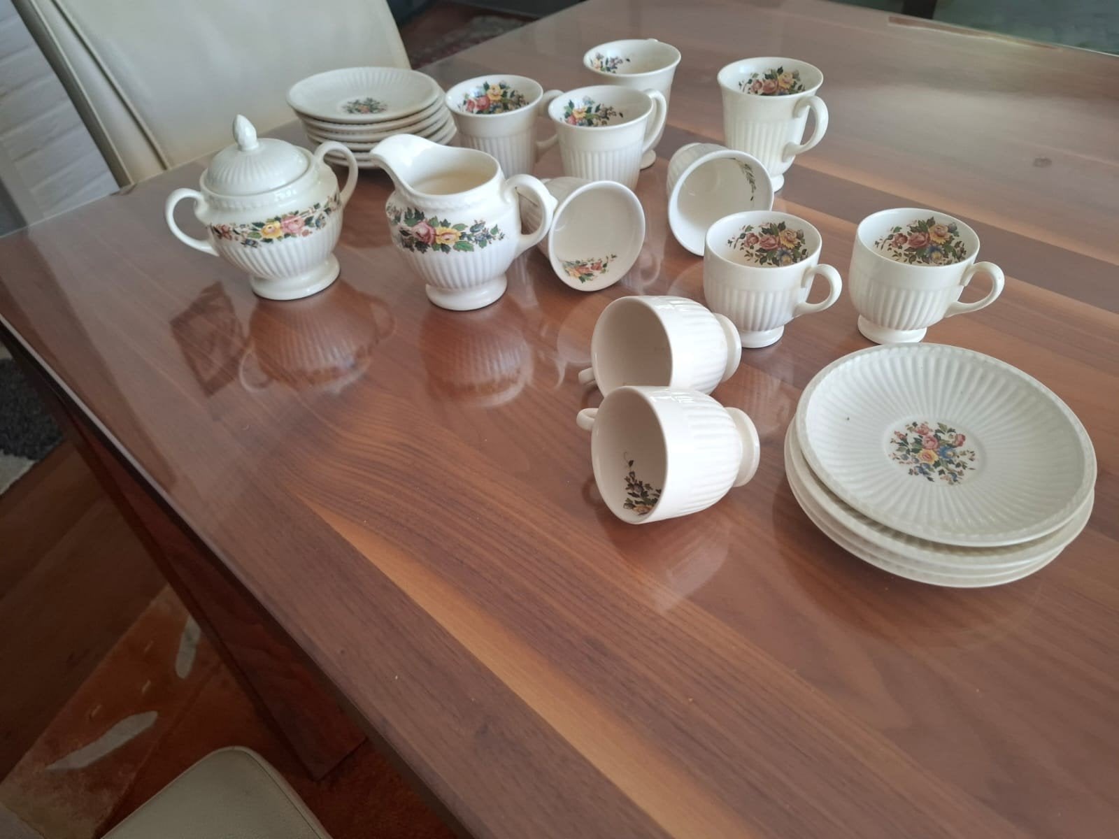 Wedgwood service conway, Ophalen, Klassiek, Zo goed als nieuw, Kop(pen) en/of Schotel(s)