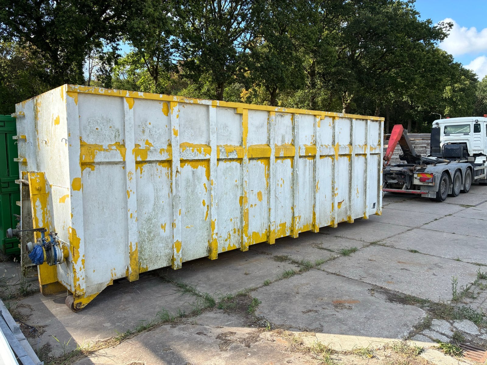 2x afzetcontainer vloeistofdicht tekoop, Ophalen