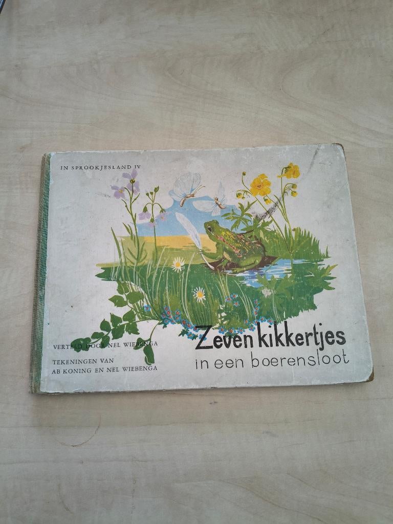 Zeven kikkertjes in een boerensloot 1941, Ophalen of Verzenden, Zie beschrijving