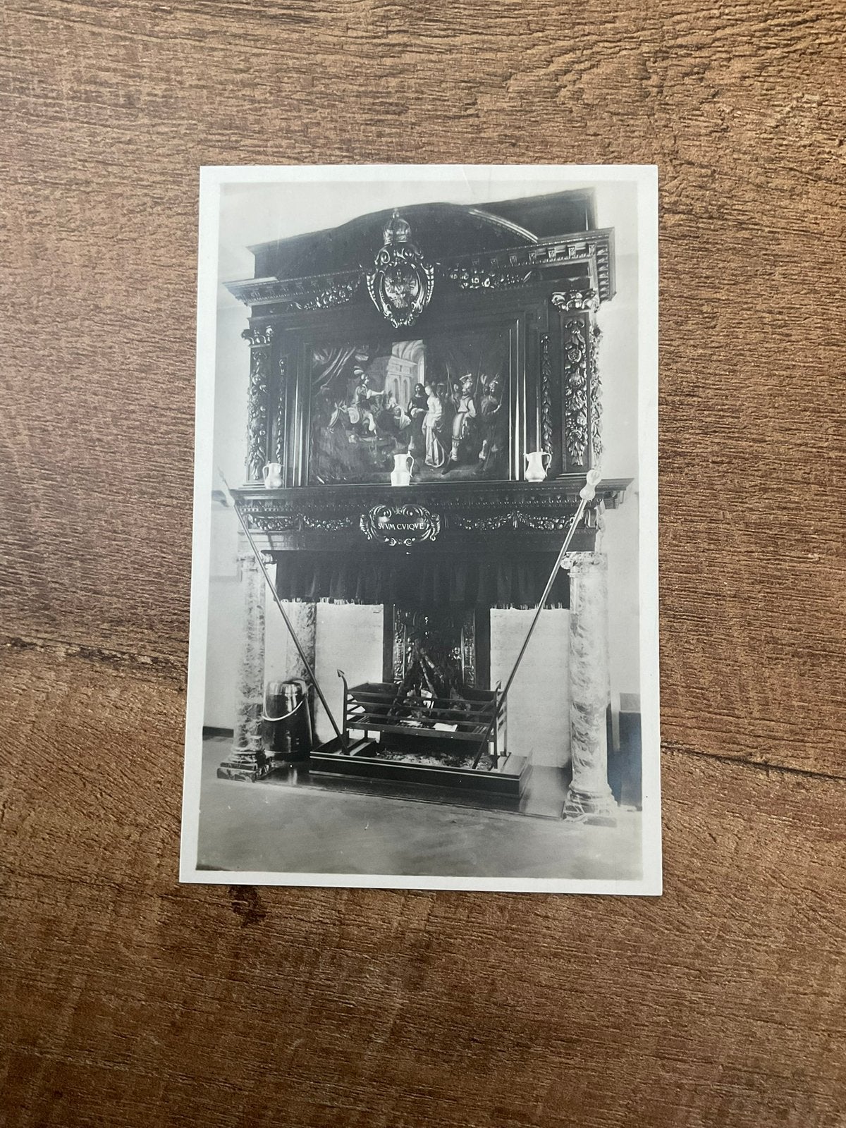 Ansichtkaart Deventer Schouw Burgemeesterskamer, Ophalen of Verzenden, Voor 1920, Ongelopen, Overijssel