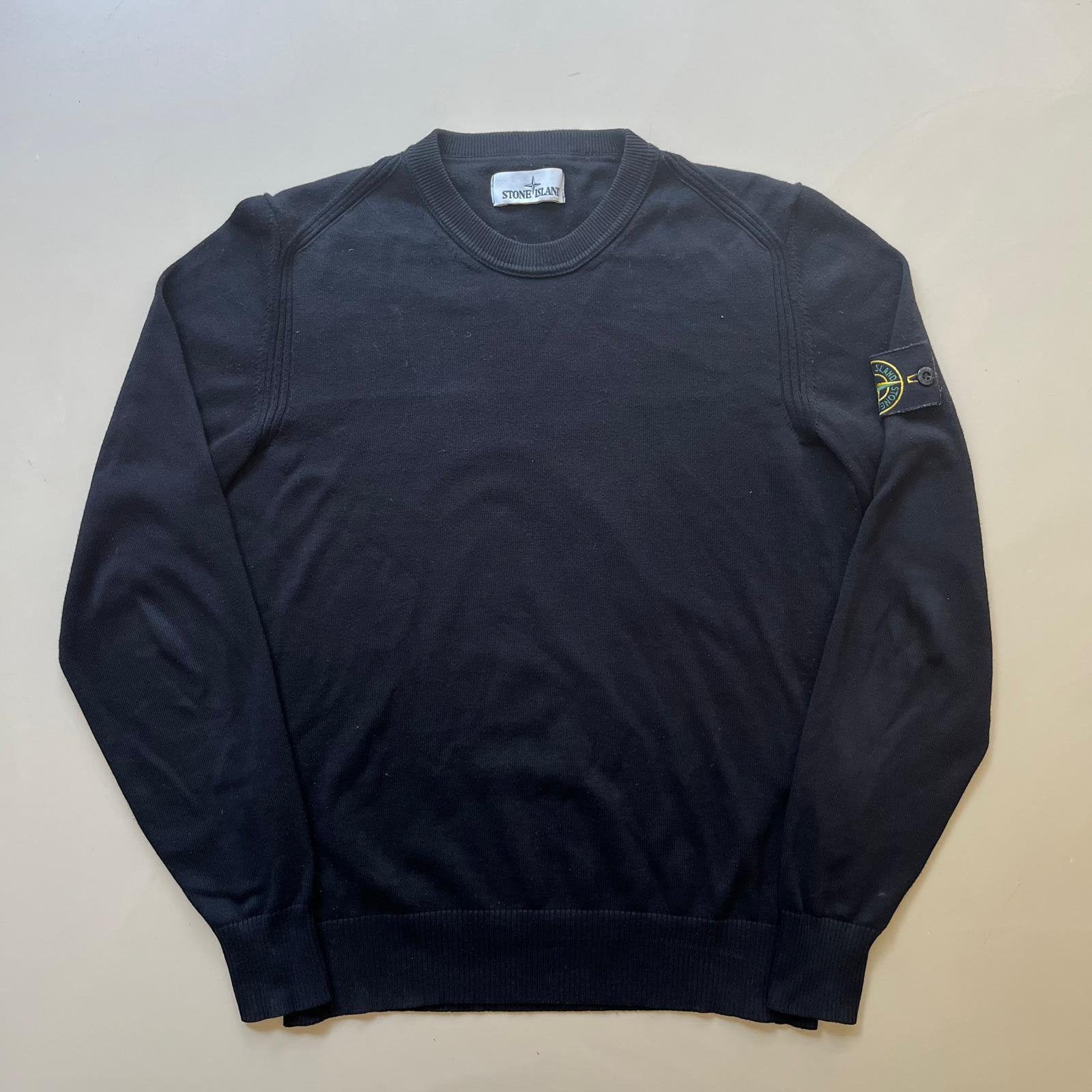 Stone island sweater, Ophalen of Verzenden, Zo goed als nieuw, Maat 46 (S) of kleiner, Zwart