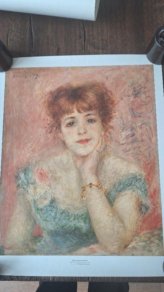 Reproductie schilderij Renoir, Ophalen